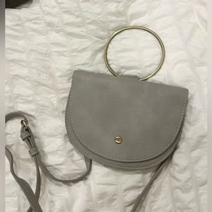 Anthologie grey shoulder / clutch bag